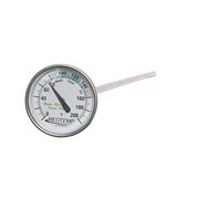 Reotemp Bimetal Thermom, 2 In Dial, 0 to 200F FG20P