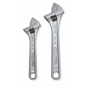 Channellock Adj. Wrench Set, 6", 10", Chrome, 2 Pc. WS-2