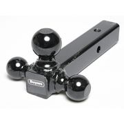 Buyers Products Triple Ball Mount, Black 1802200