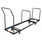 Zoro Select Folding Chair Dolly, 1000 lb. Load Capacity, Holds 35 Chairs 3KYH7