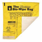 Zoro Select Chemo Waste Bags, 1 gal., Yellow, PK25 3LCX2