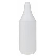 Zoro Select 32 oz. Clear, Plastic Graduated Bottle, 3 Pack 130295