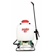 Solo 3 gal. Backpack Sprayer, Polyethylene Tank, Cone, Fan Spray Pattern, 48 in Hose Length 473D