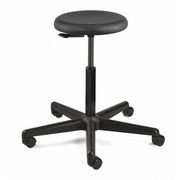 Bevco Polyurethane Backless Stool, 20-27" St Ht., Casters 3300-P-3850/5