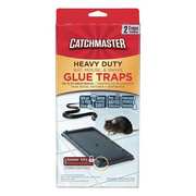 Catchmaster Glue Trap, Disposable, Bait Box Trap, Heavy Duty, For Rodents and Snakes, 2 Pack 404SD