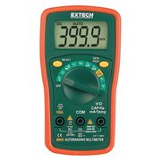 Extech Digital Multimeter, 600 Max. AC Volts, 600 Max. DC Volts, 10 Max. AC Amps, 10 Max. DC Amps MN36