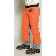 Delta Plus Chainsaw Chaps, Orange, Nylon, 33 in Length WELJE94233