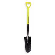 Nupla 16 ga Drain Spade, 16 ga. Industrial Grade Steel Blade, 27 in L 6894160