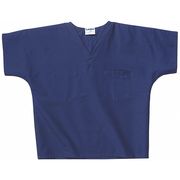 Landau Scrub Shirt, XL, Navy, Unisex 7502BNPXLRG