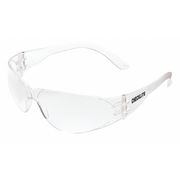 Mcr Safety Checklite Safety Glasses, Anti-Scratch, Clear Frame, Clear Lens CL110