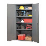 Durham Mfg 14 ga. ga. Steel Storage Cabinet, 36 in W, 72 in H, Stationary 3602-95