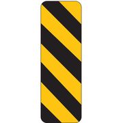 Lyle Clearance Marker Traffic Sign, 12 in H, 6 in W, Aluminum, Vertical Rectangle, No Text, OM-3L-6HA OM-3L-6HA