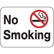 Lyle No Smoking Sign, 18 in H, 24 in W, Horizontal Rectangle, English, SM-022-24HA SM-022-24HA