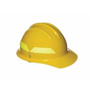 Bullard Fire Helmet, Yellow, Front Brim FCYLR