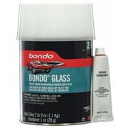 Bondo Fiberglass Reinforced Filler, 1 qt Size, Paste, Green SS-QT-ES