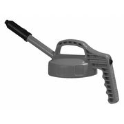 Oil Safe Stretch Spout Lid, w/0.5 In Outlet, Gray 100304