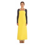 Ansell Bib Apron, Yellow, 45 In. L 56-400