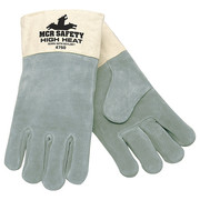Mcr Safety Welding Gloves, Cowhide Palm, XL, PR 4750
