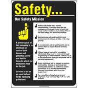 Accuform Safety Poster, 24 x 18In, FLEX PLSTC, ENG SP124487L