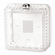 Zoro Select Universal Thermostat Guard, Off-White, Plastic 3TZ57