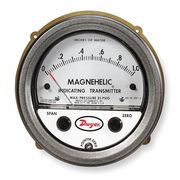 Dwyer Instruments Dwyer Magnehelic Pressure Transmitter, 0/2.0inWC 605-2