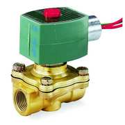 Redhat 24V AC Brass Solenoid Valve, Normally Closed, 3/4 in Pipe Size 8210G095