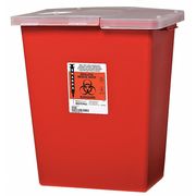 Covidien Sharps Container, 8 Gal., Hinged Lid, PK2 SSHL100980