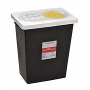 Covidien Hazardous Waste Container, 17-3/4 In. H KRCR100608