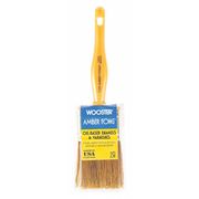 Wooster 2" Wall Paint Brush, Brown China Bristle, Plastic Handle 1123-2