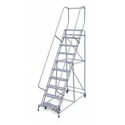 Cotterman 130 in H Steel Rolling Ladder, 10 Steps, 450 lb Load Capacity 1010R2632A6E10B4C1P6