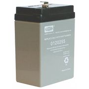Dual-Lite Battery, Sealed Lead Acid, 6V, 4.5A/HR. 0120255