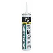 Dap Gutter & Flashing Sealant, 10.1 oz, Cartridge, White 18182