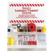 Brady Safety Lockout/Tagout Center, 8 Locks LC504E