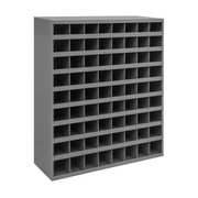 Durham Mfg Pigeonhole Bin Unit, 72 Bins, 33-3/4 x 12 x 42 In. 363-95