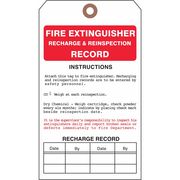 See All Industries Fire Extinguisher Tag, 7 x 4 In, PK25 FTUF-G51