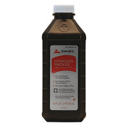 Zoro Select Hydrogen Peroxide, Bottle, 16 oz. 30869470610