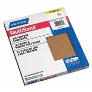 Norton Abrasives Sanding Sheet, 11x9 In, 120 G, AlO, PK25 07660700357