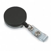 Brady Badge Reel, Black / Chrome, 1-1/2 (P/N 2120-3305)