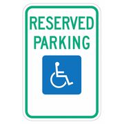 Lyle Reserved Parking Parking Sign, 18" x 12, FD01S FD01S