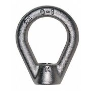 Ken Forging Oval Eye Nut, 3/8"-16 Thread Size, 5/8 in Thread Lg, 316 Stainless Steel, Plain EN-3-316SS