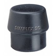 Halder Simplex Hammer Tip, 2 In, Medium, Black 3202050