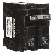 Siemens Miniature Circuit Breaker, Q Series 50A, 2 Pole, 120/240V AC Q250