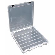 Flambeau Compartment Box with 1 compartments, Plastic, 2 in H x 15 in W T9100
