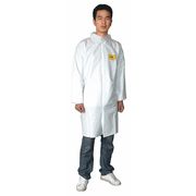 Condor Disposable Lab Coat, White, M, PK30 30C586