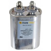 Titan Pro Motor Run Capacitor, 10 MFD, 3-3/16 In. H TOCF10