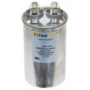 Titan Pro Motor Run Capacitor, 10 MFD, 2-7/8 In. H TRCF10