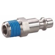 Speedaire Coupler Plug, (M)NPT, 1/4,304 SS 30E550