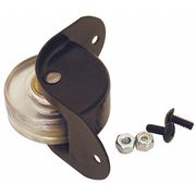 Platt Black Polyethylene Wheel, Steel Housing Wheel Kit HDW055