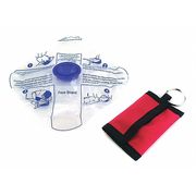 Medsource CPR Faceshield, Small, Red MS-21105