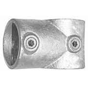Zoro Select Structural Pipe Fitting, Single-Socket Tee, Cast Iron, 2 in Pipe Size, 50000 lb Tensile Strength 30LW90